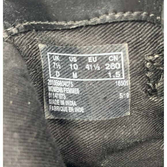 Clarks Women's Clarkdale Jax Ankle Boot Black Leather Size 10 Like New - Picture 9 of 12